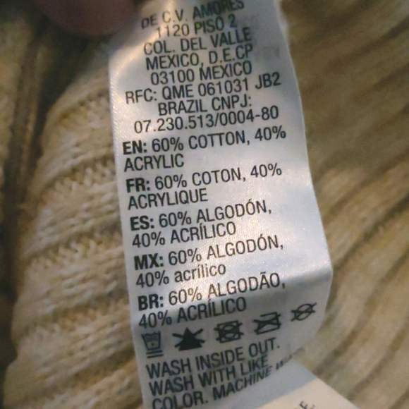 Roxy "Bleached Sand" Sweater Dress XS - Picture 9 of 9